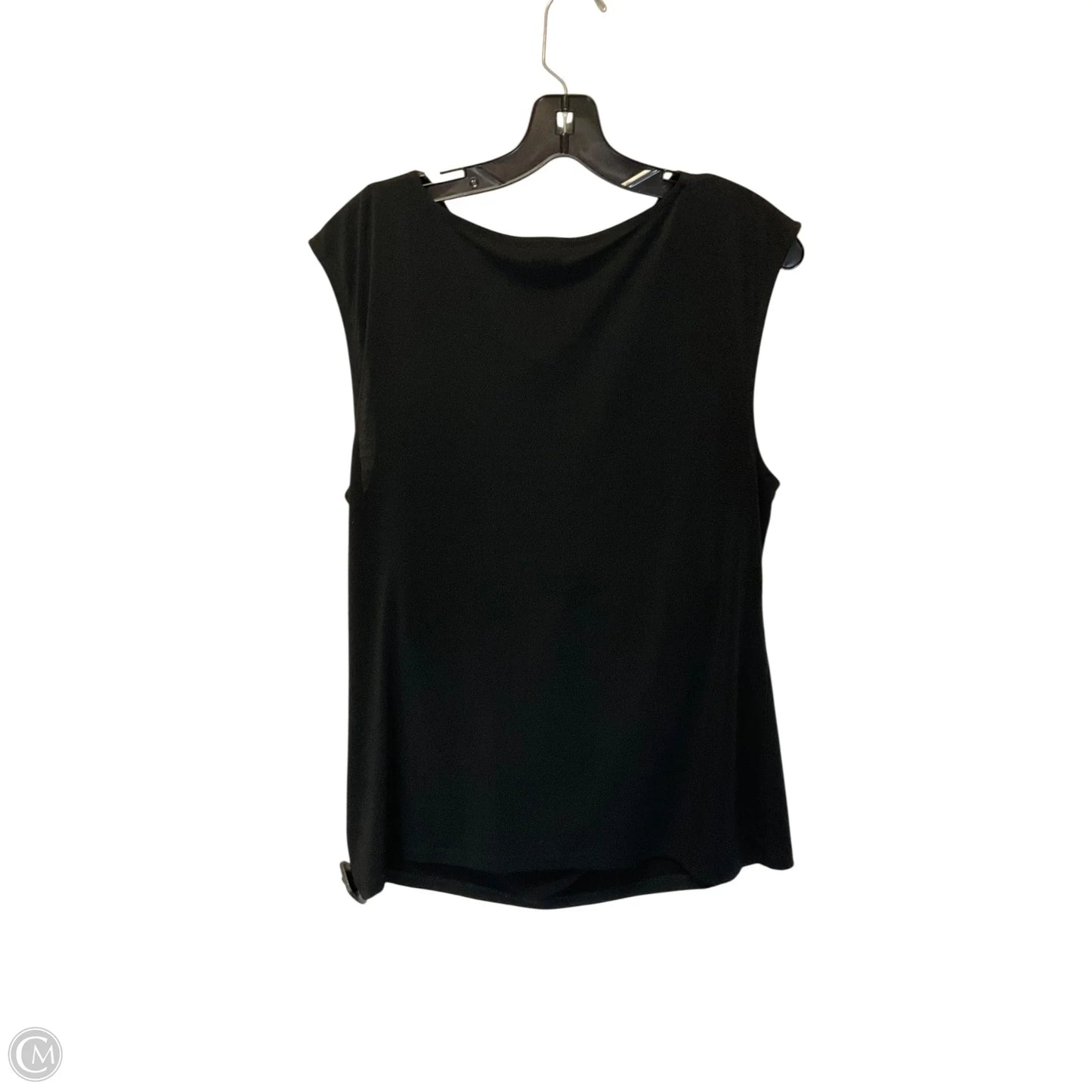 Top Sleeveless By Ann Taylor In Black, Size: Xl