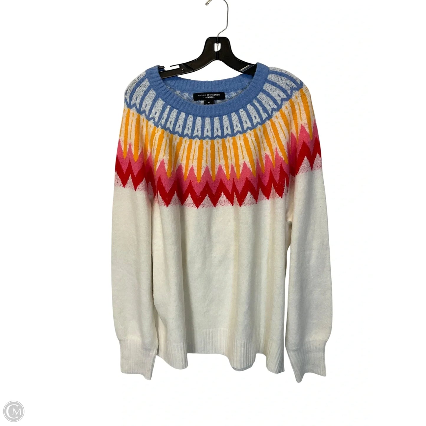 Sweater By French Connection In Multi-colored, Size: Xxl