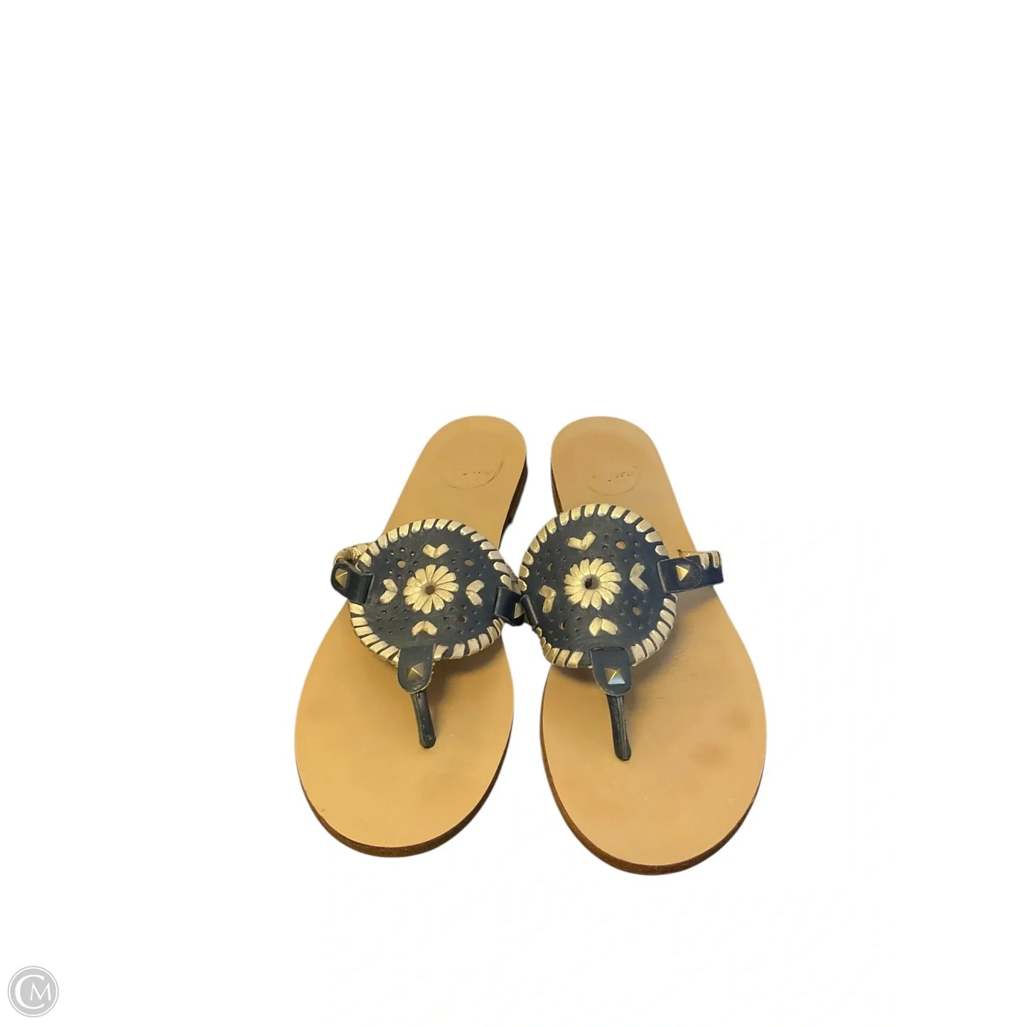 Sandals Flats By Jack Rogers In Blue, Size: 8