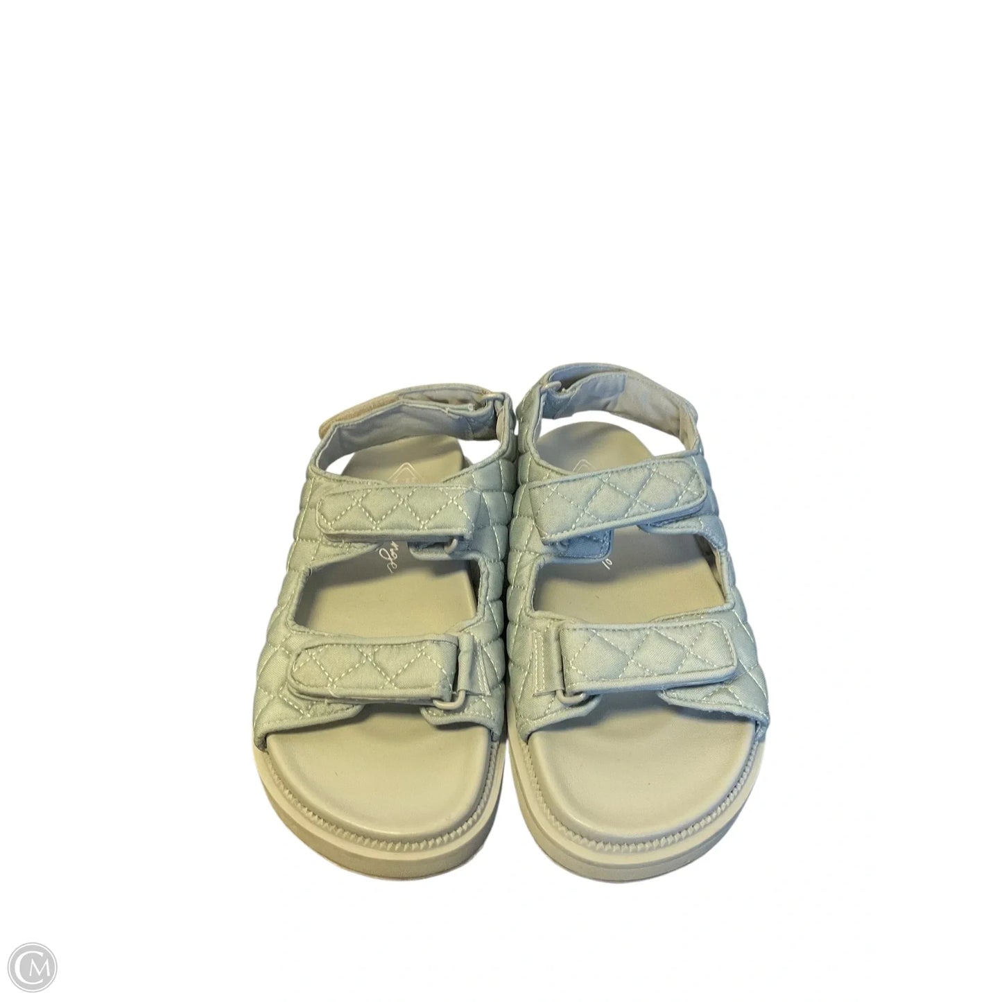 Sandals Heels Platform By Gianni Bini In Blue, Size: 9