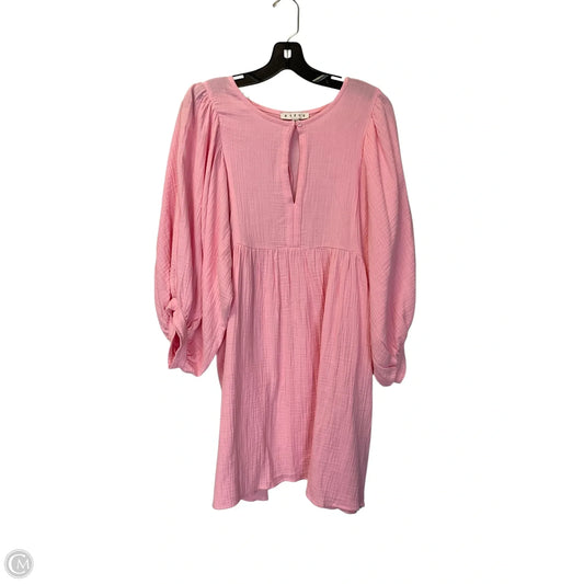 Dress Casual Short By Hyfve In Pink, Size: S