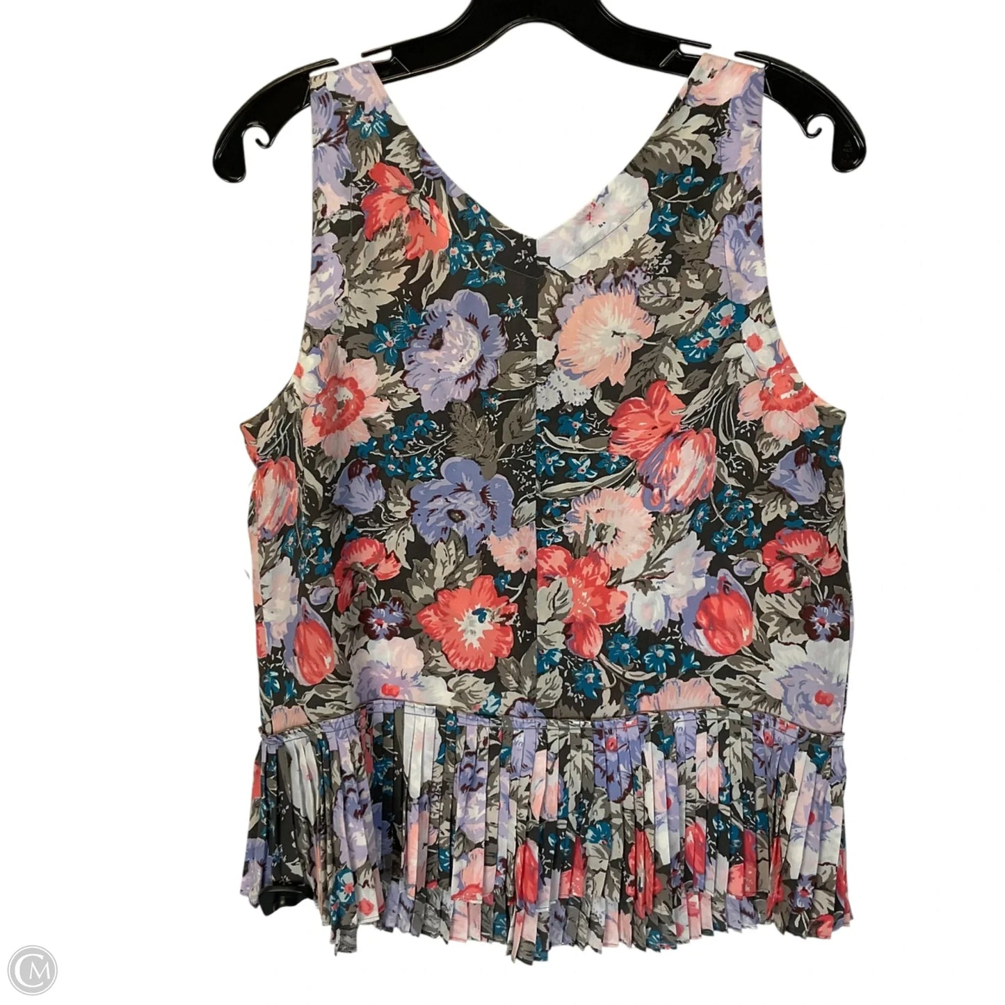 Top Sleeveless By Rebecca Taylor In Multi-colored, Size: 4