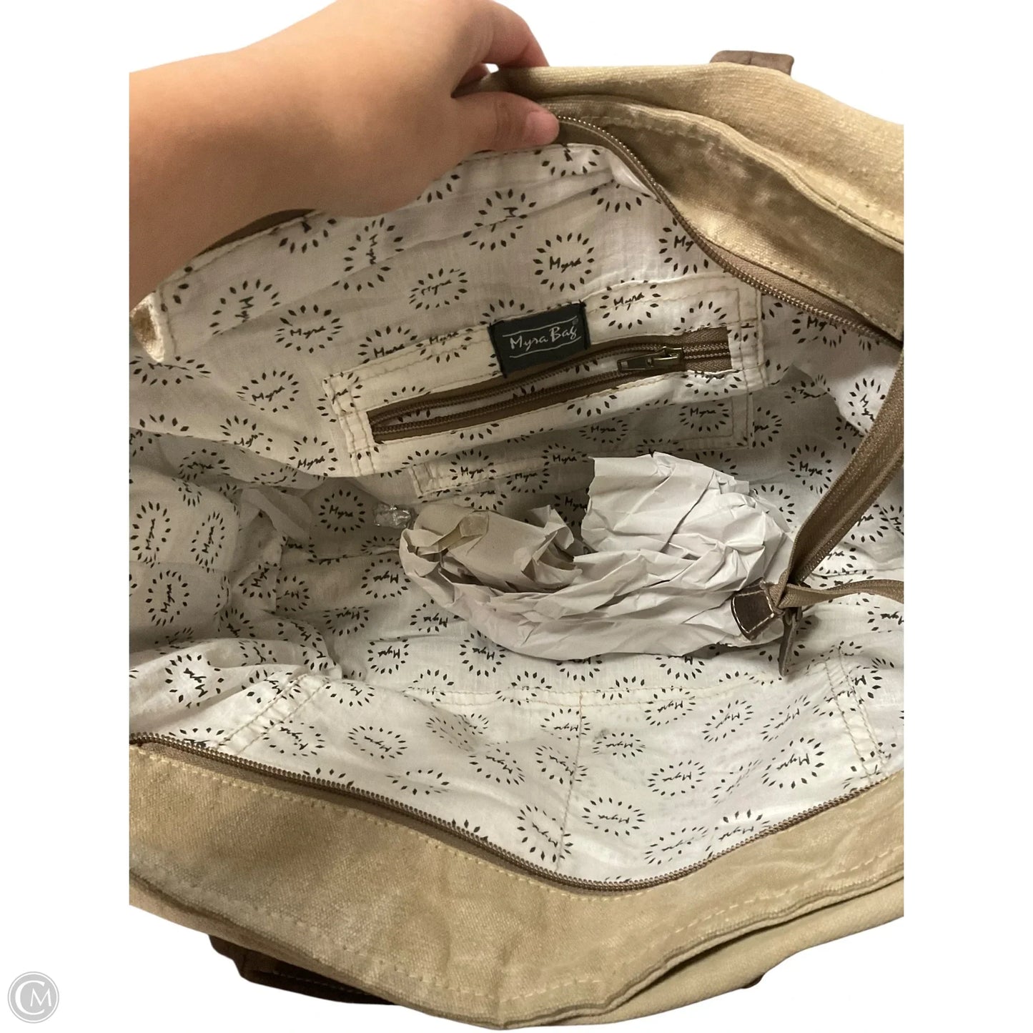 Handbag By Myra, Size: Medium