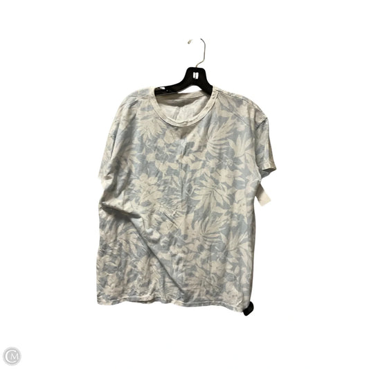 Top Short Sleeve By Aerie In Blue, Size: S