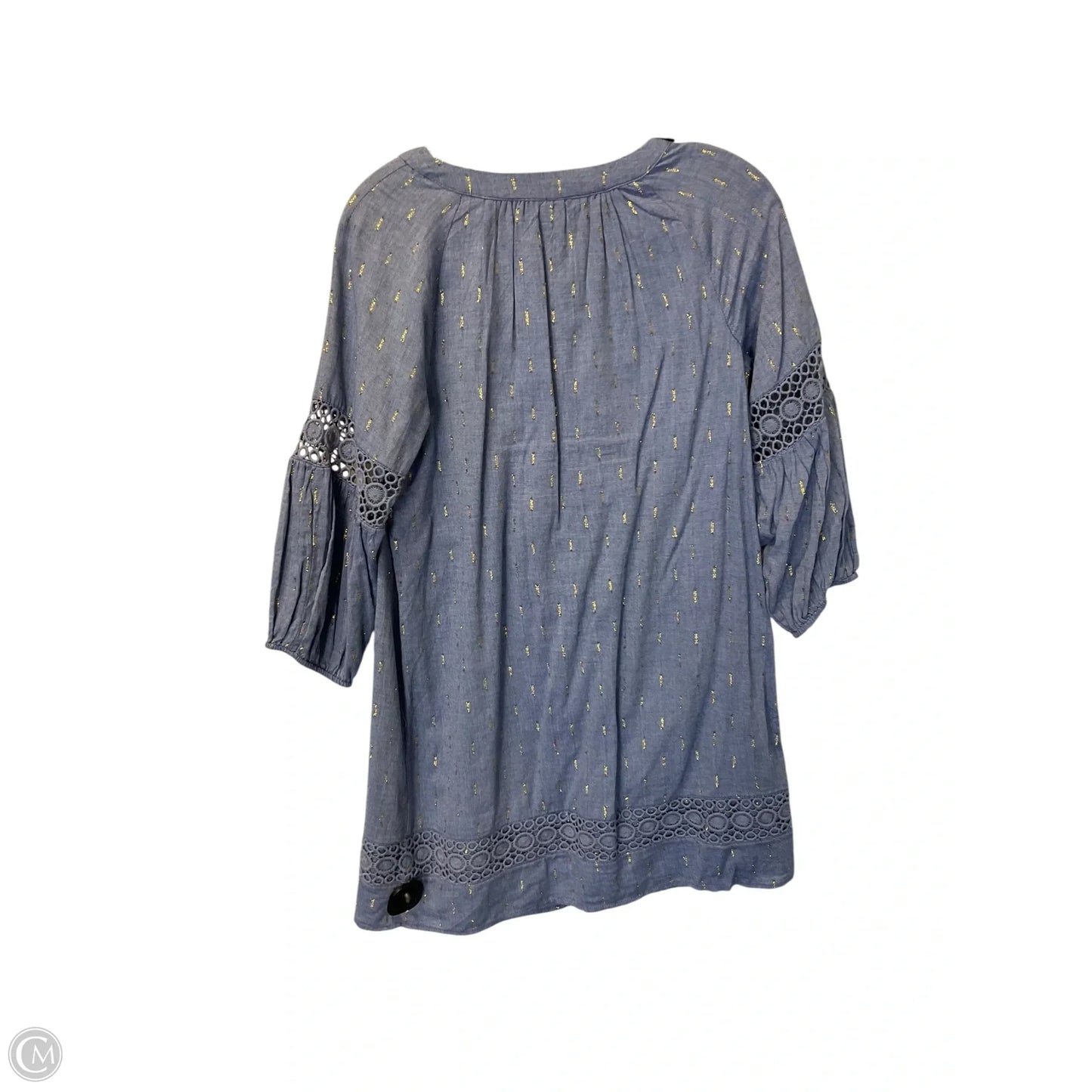 Dress Casual Short By Crown And Ivy In Blue, Size: S