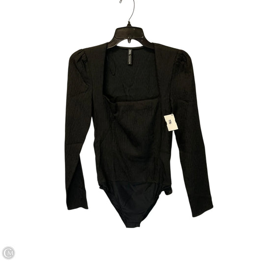 Bodysuit By Zara In Black, Size: S