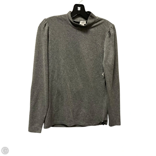 Top Long Sleeve Basic By J. Crew In Grey, Size: M