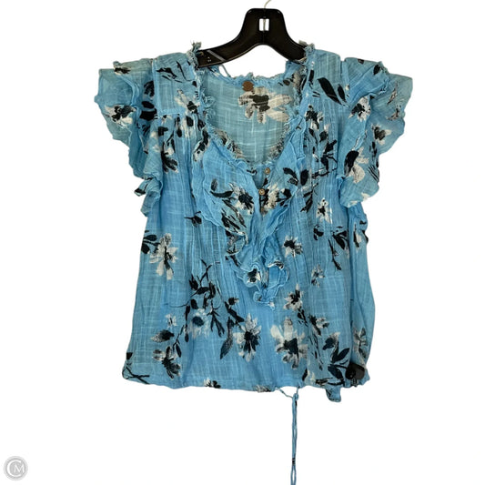 Top Sleeveless By Free People In Blue, Size: Xs
