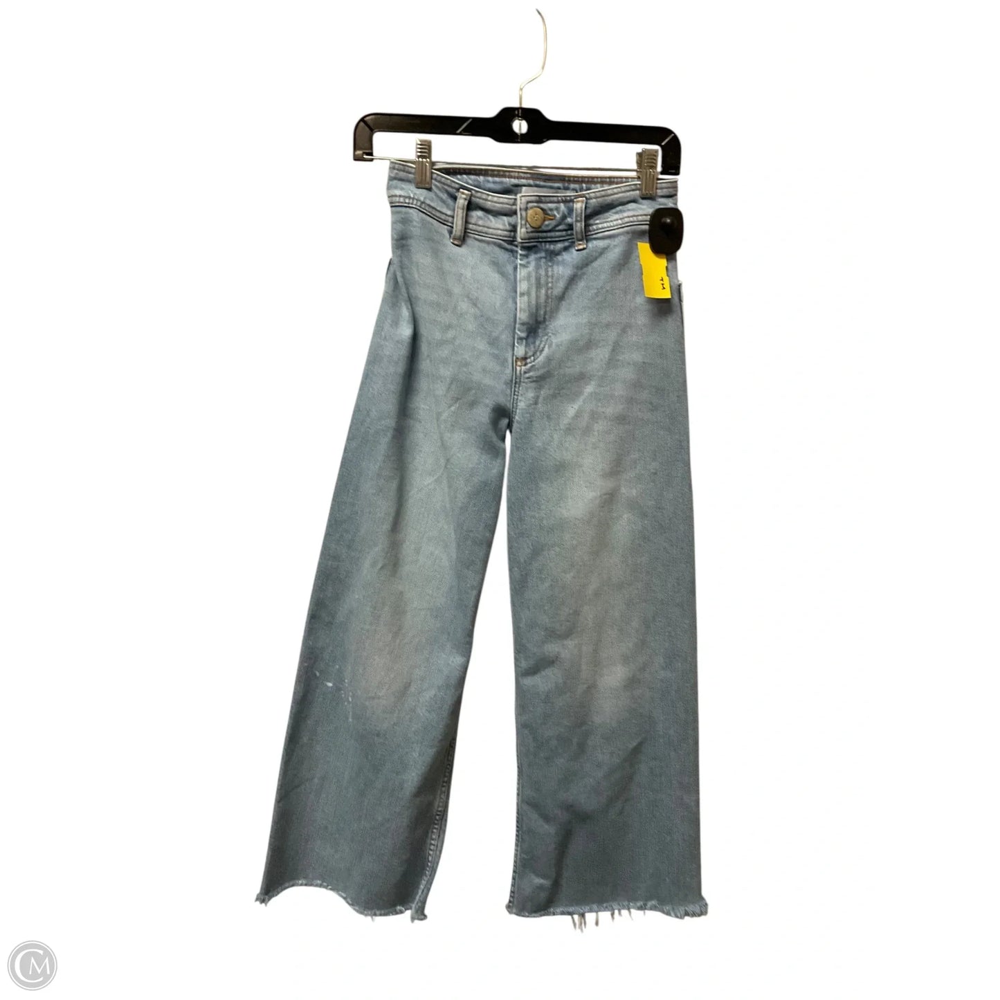 Jeans Wide Leg By Antonio Melani In Blue Denim, Size: 0