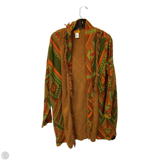 Cardigan By Ruby Rd In Orange, Size: Xl