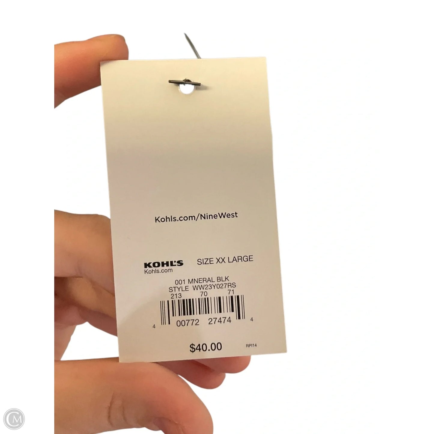 Dress Casual Maxi By Nine West In Black, Size: Xxl