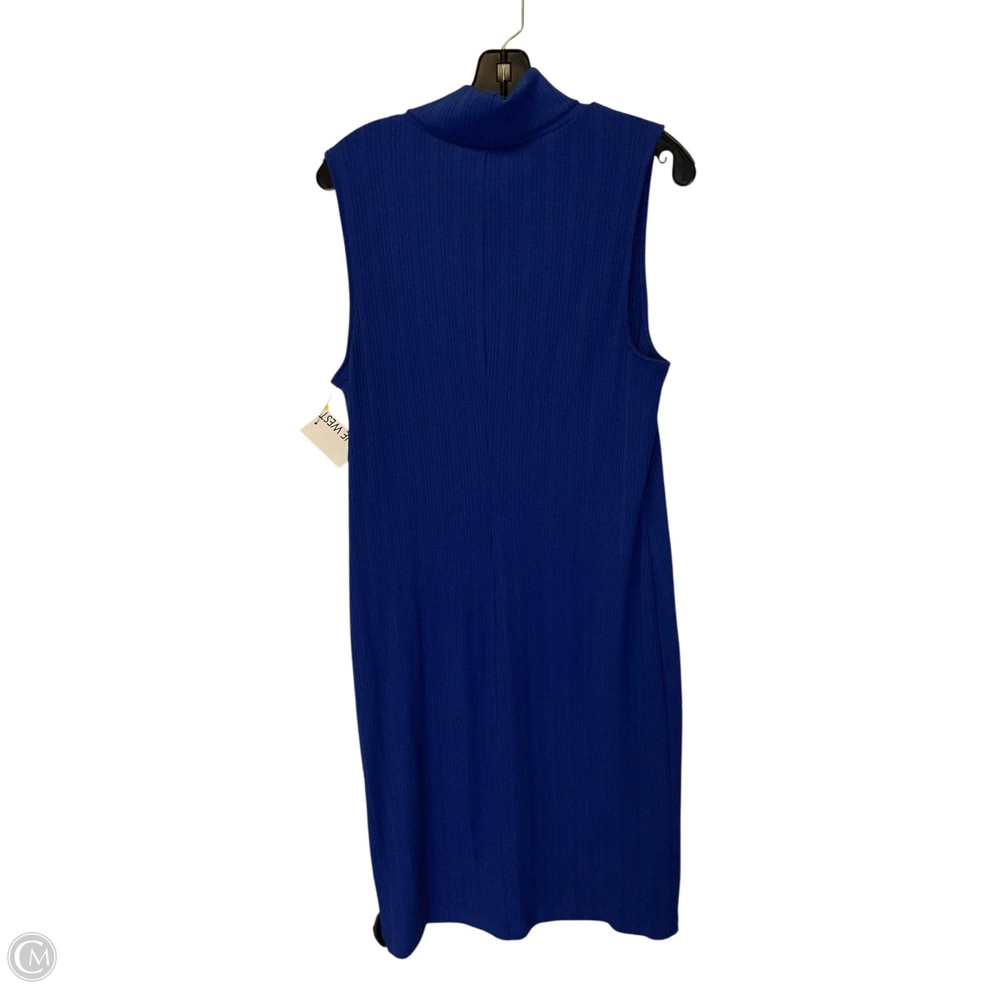 Dress Casual Maxi By Nine West In Blue, Size: Xxl