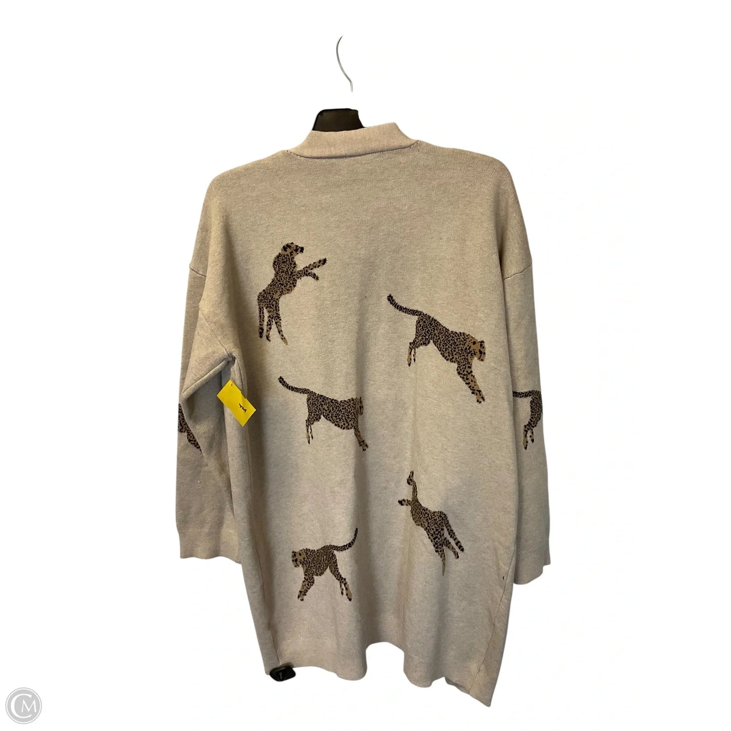 Cardigan By Entro In Tan, Size: Xl