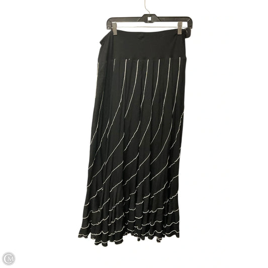 Skirt Maxi By John Mark In Black, Size: M