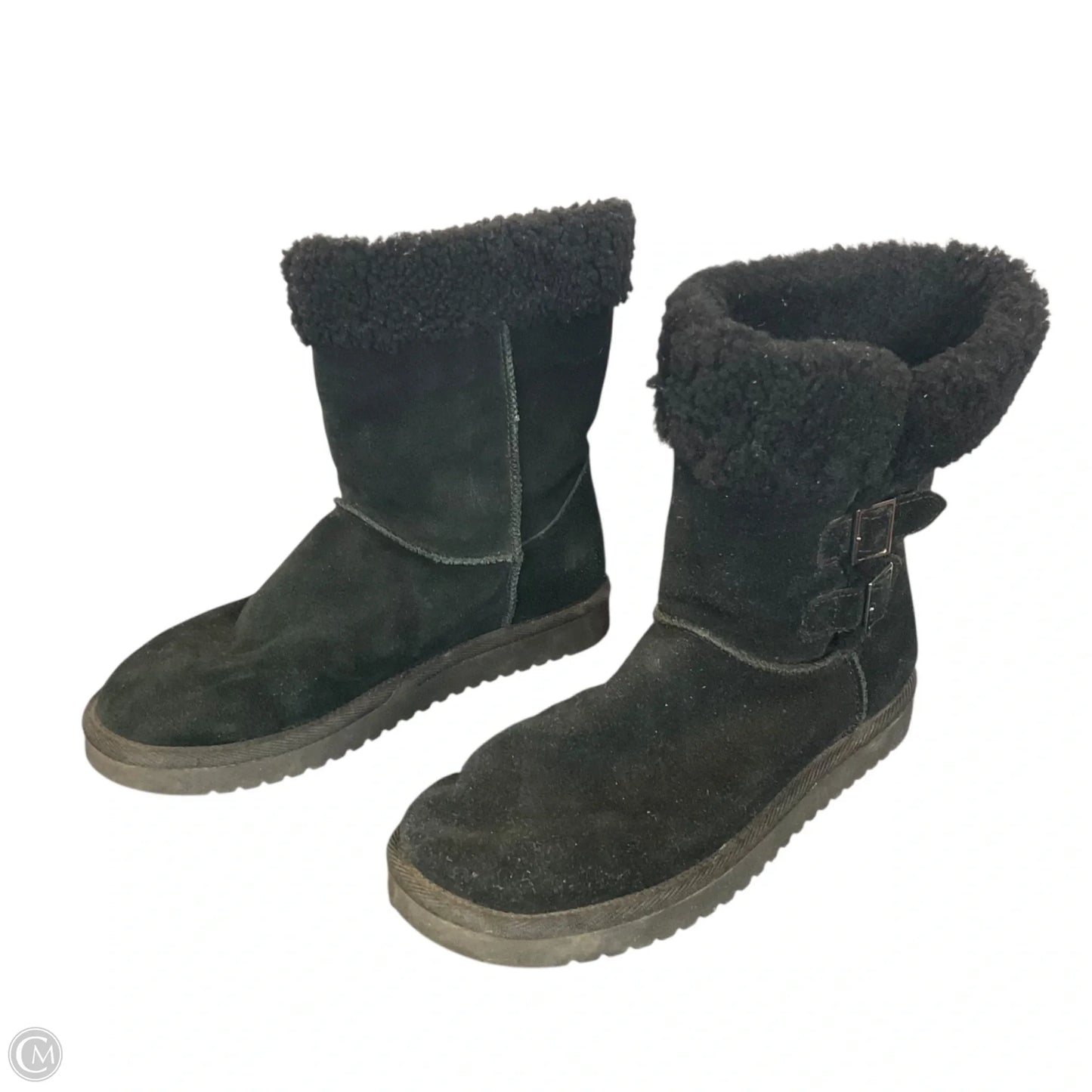 Boots Knee Flats By Koolaburra By Ugg In Black, Size: 8