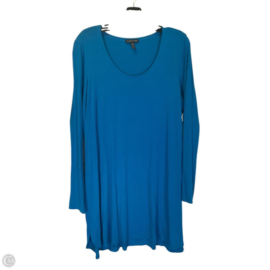 Dress Casual Short By Eileen Fisher In Blue, Size: Xl
