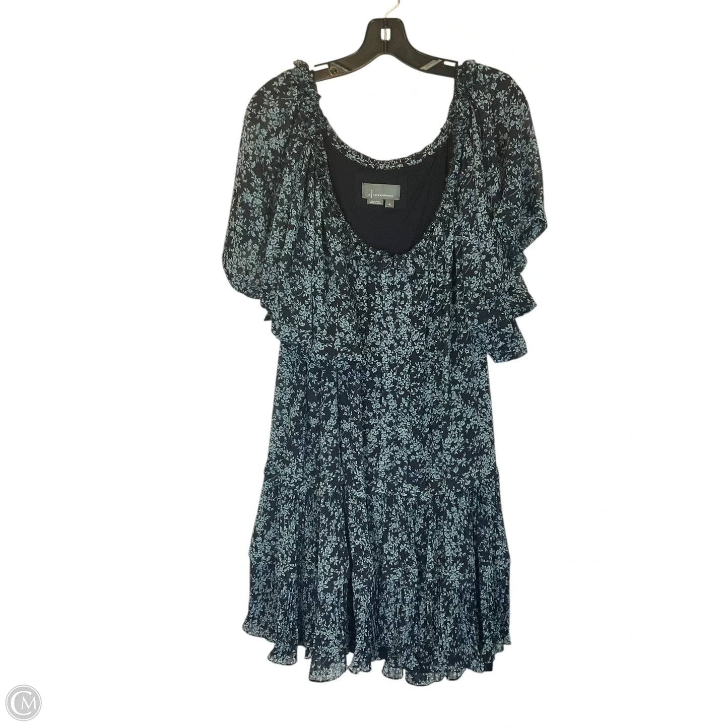 Dress Casual Short By Anthropologie In Blue, Size: Xl