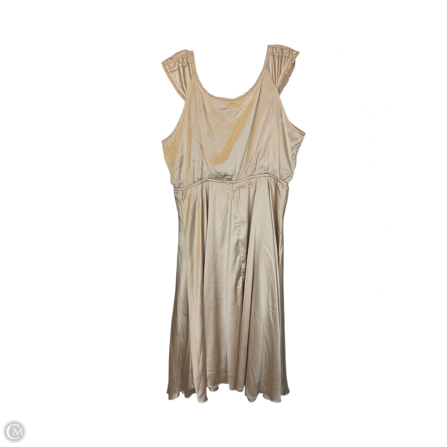 Dress Casual Maxi By Anthropologie In Beige, Size: Xl