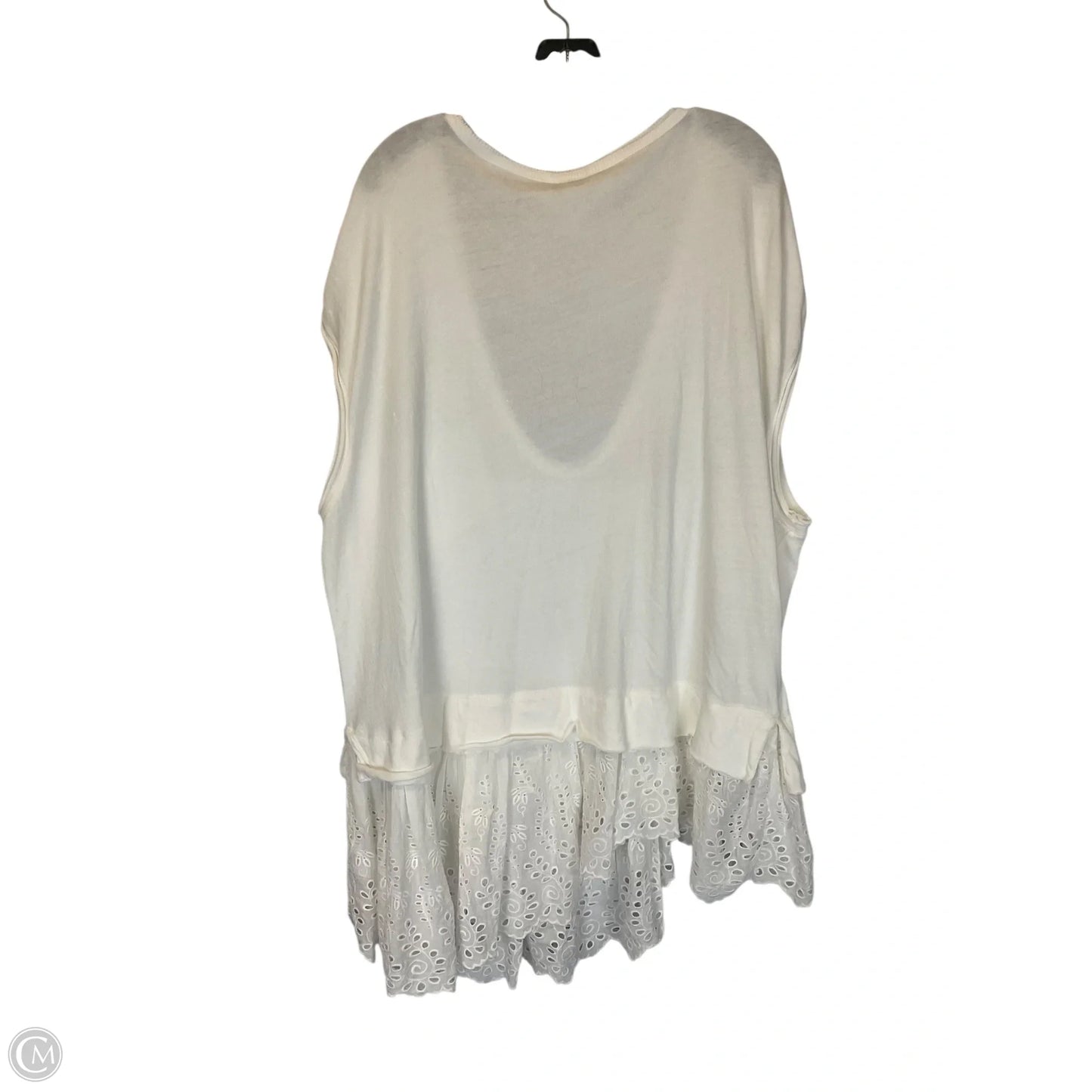 Top Short Sleeve By Free People In White, Size: M