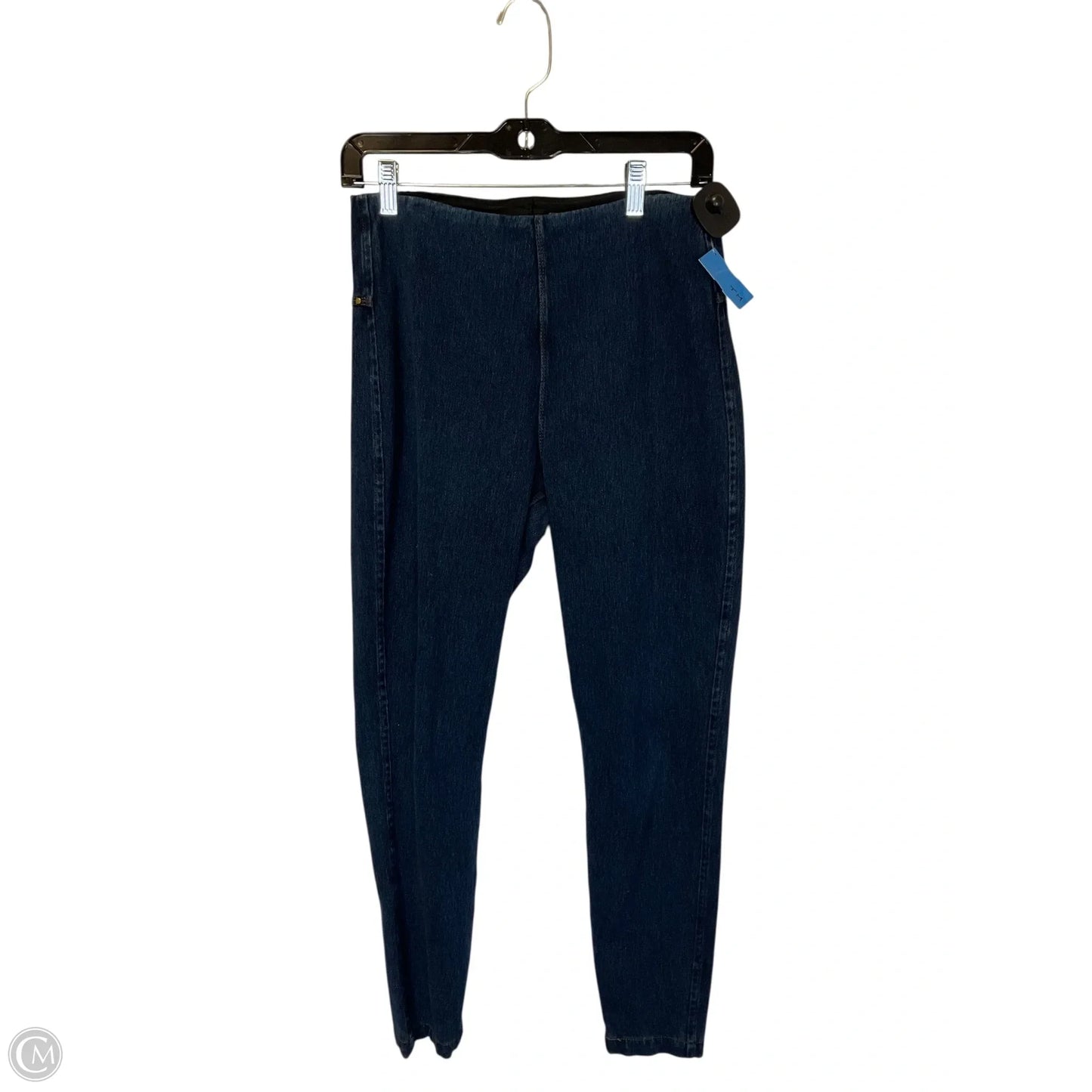 Jeans Jeggings By Lysse In Blue Denim, Size: M