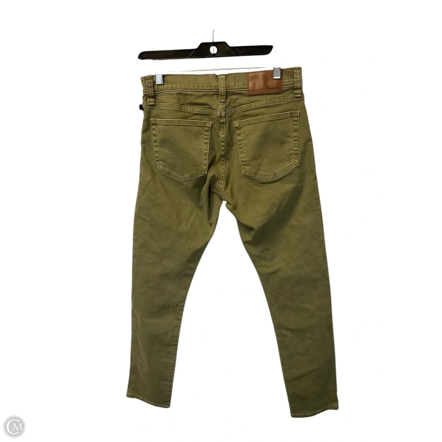 Jeans Skinny By Madewell In Green, Size: 6