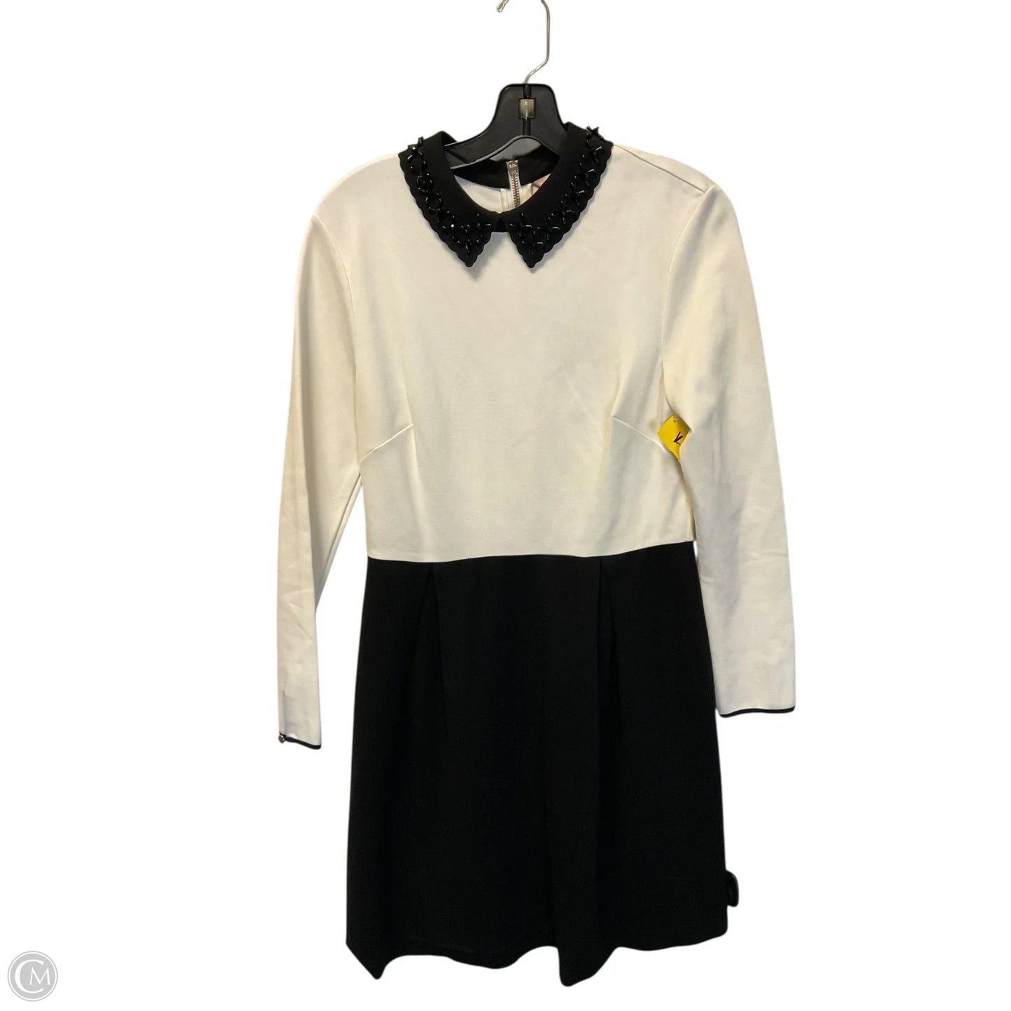 Dress Casual Short By Ted Baker In Black & Cream, Size: M