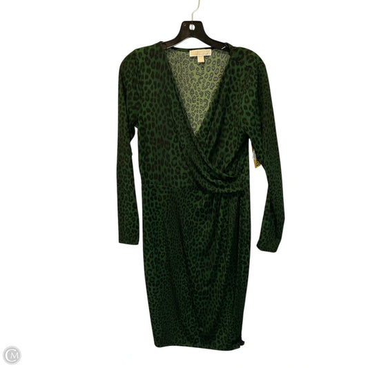 Dress Casual Maxi By Michael By Michael Kors In Green, Size: M
