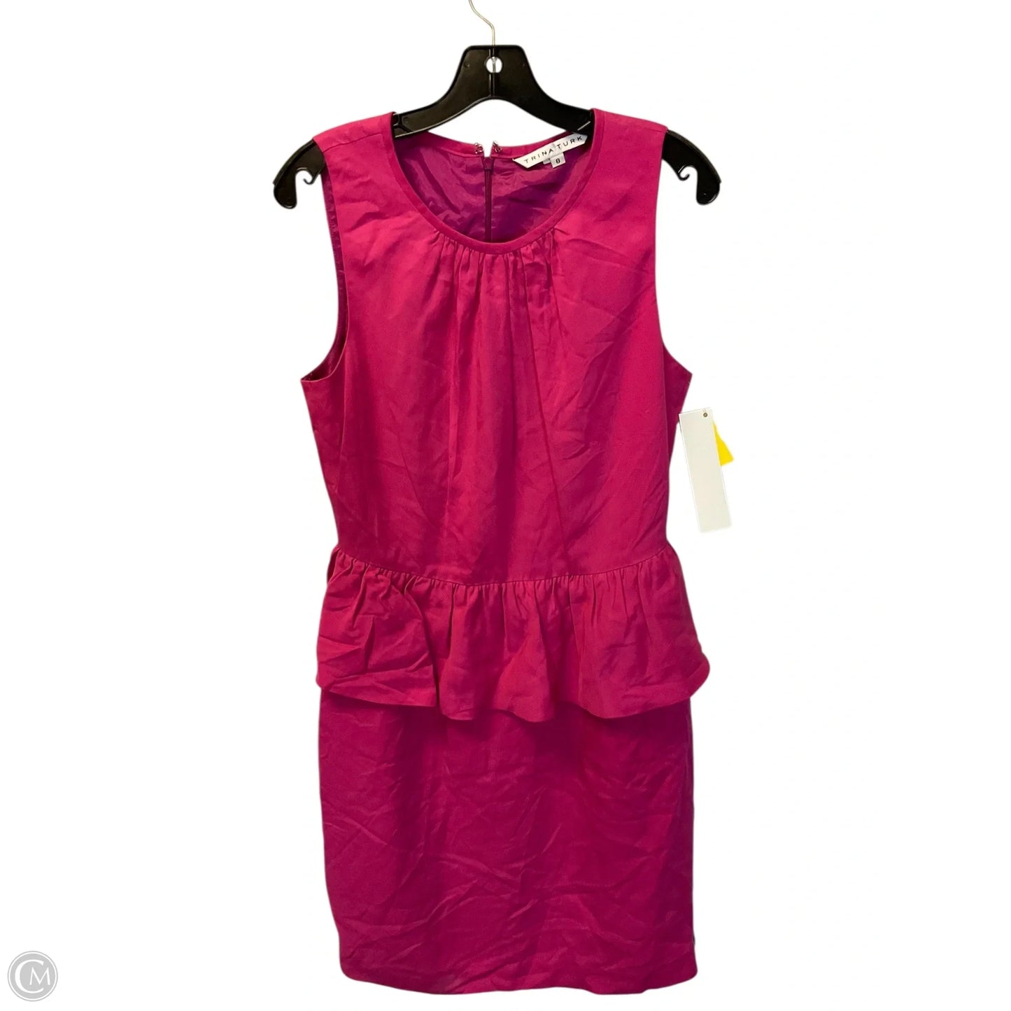 Dress Casual Midi By Trina Turk In Pink, Size: 8