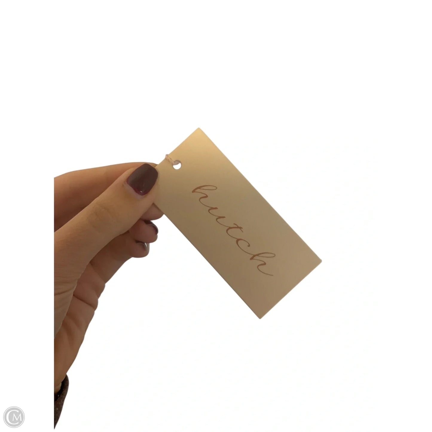 Top Long Sleeve By Hutch In White, Size: L