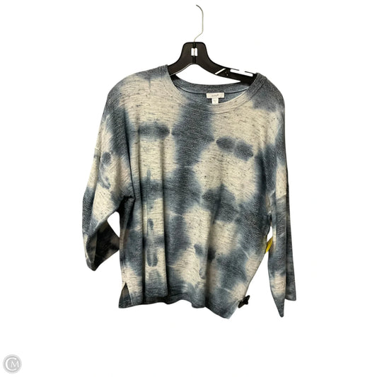 Top Long Sleeve By Pure Jill In Blue, Size: M