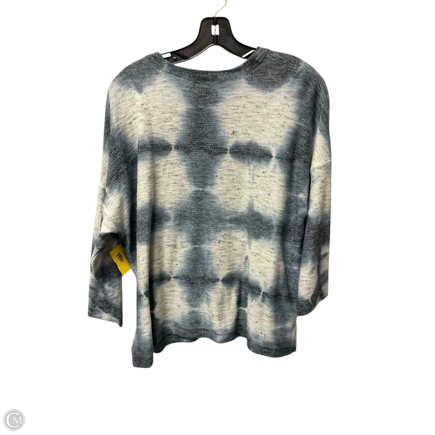 Top Long Sleeve By Pure Jill In Blue, Size: M