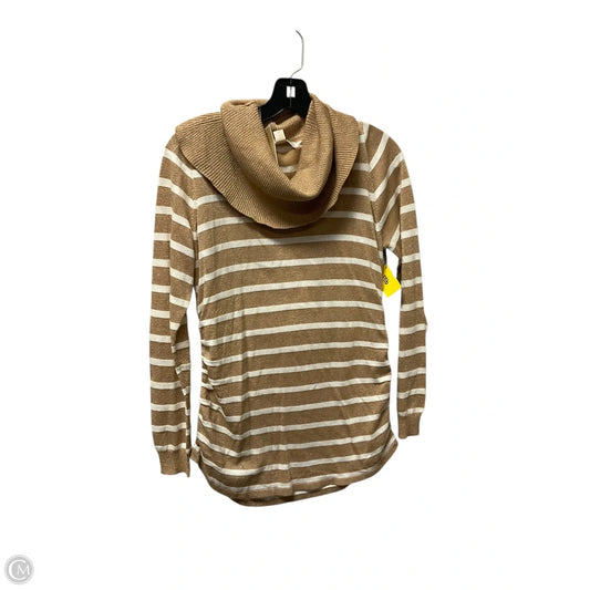 Top Long Sleeve By Michael By Michael Kors In Striped Pattern, Size: L