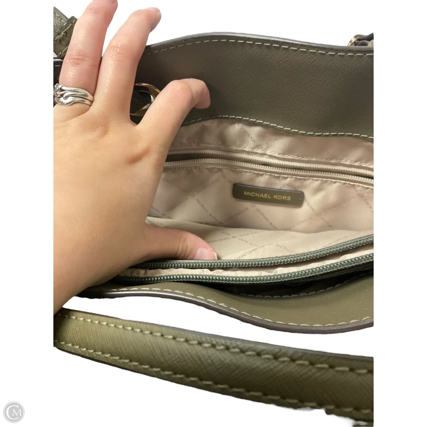 Handbag Designer By Michael Kors, Size: Large