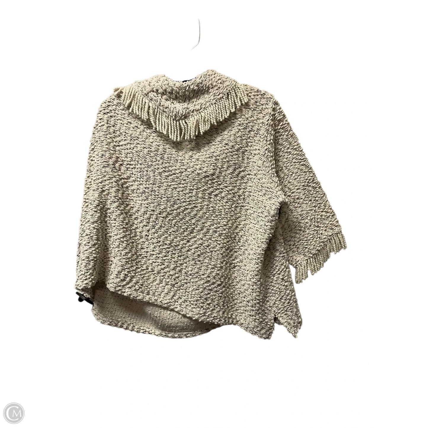 Sweater By Ali Miles In White, Size: 1x