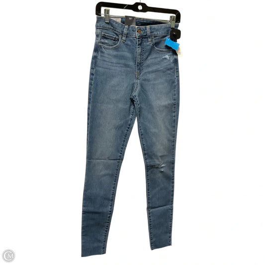 Jeans Jeggings By Gap In Blue Denim, Size: 6
