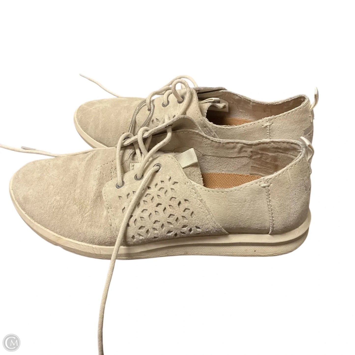 Shoes Sneakers By Toms In Tan, Size: 7.5