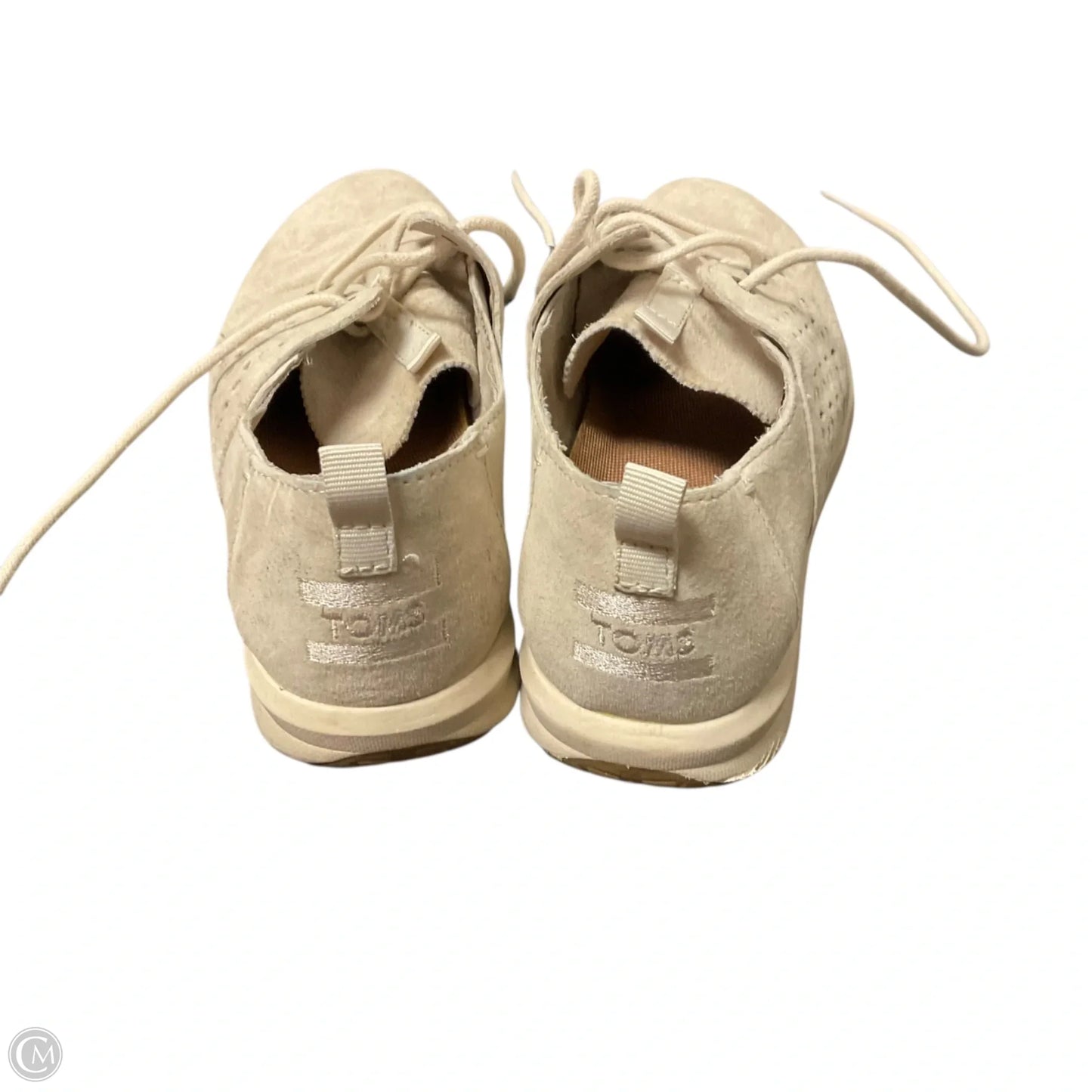 Shoes Sneakers By Toms In Tan, Size: 7.5