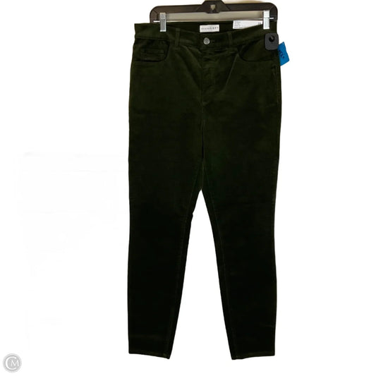 Jeans Skinny By Loft In Green Denim, Size: 8