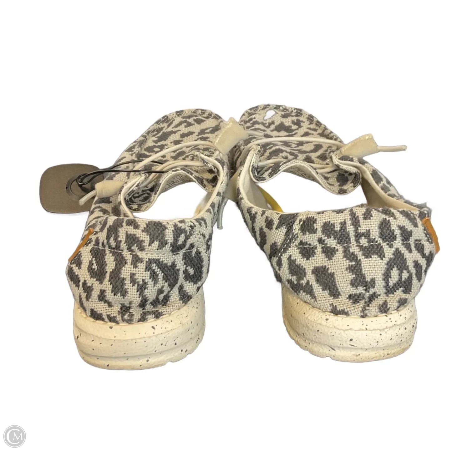 Shoes Flats By Hey Dude In Animal Print, Size: 6