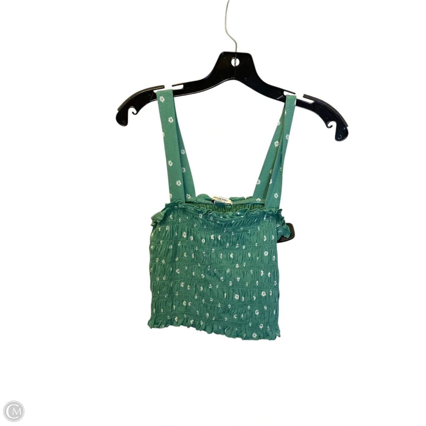 Top Sleeveless By American Eagle In Green, Size: S