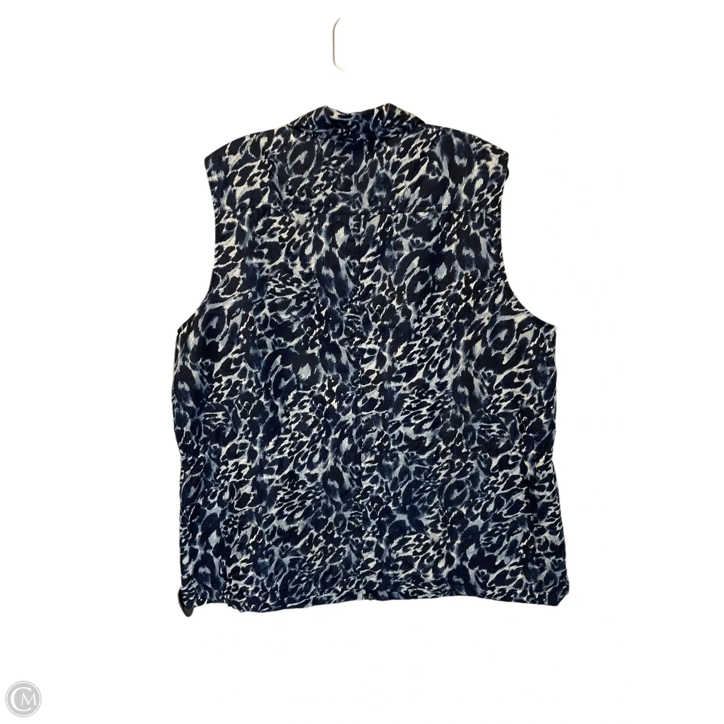 Vest Other By Chicos In Blue, Size: 3x