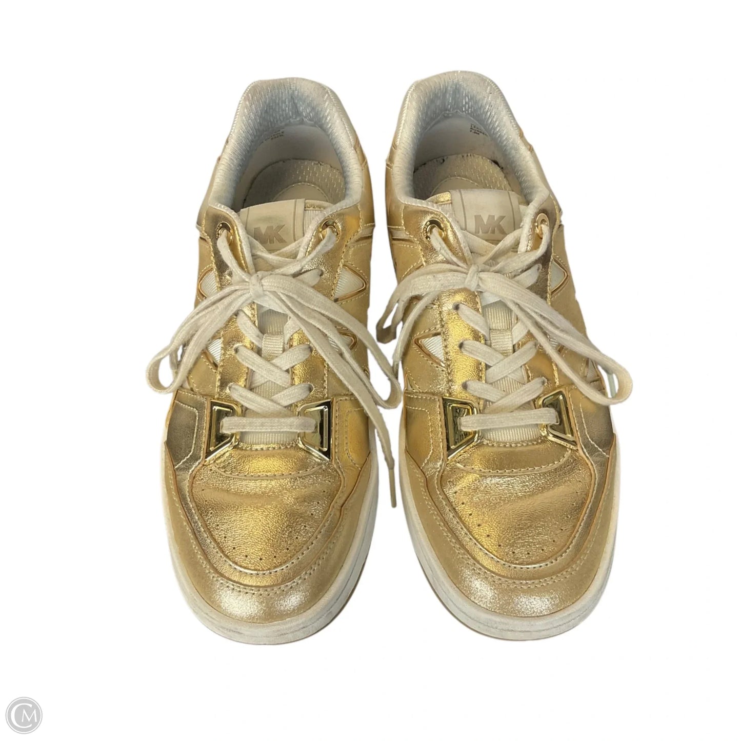 Shoes Designer By Michael Kors Collection In Gold, Size: 7.5