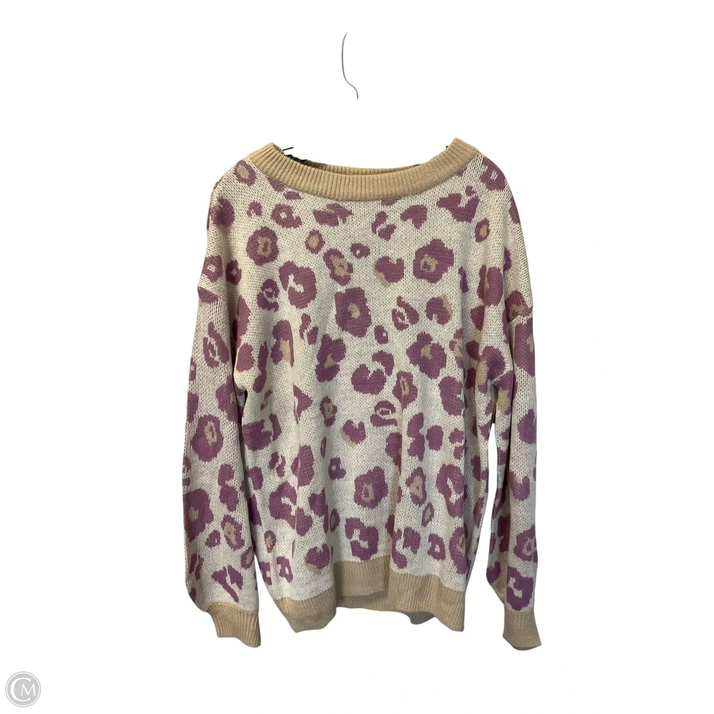 Sweater By Chicsoul In Animal Print, Size: 2x