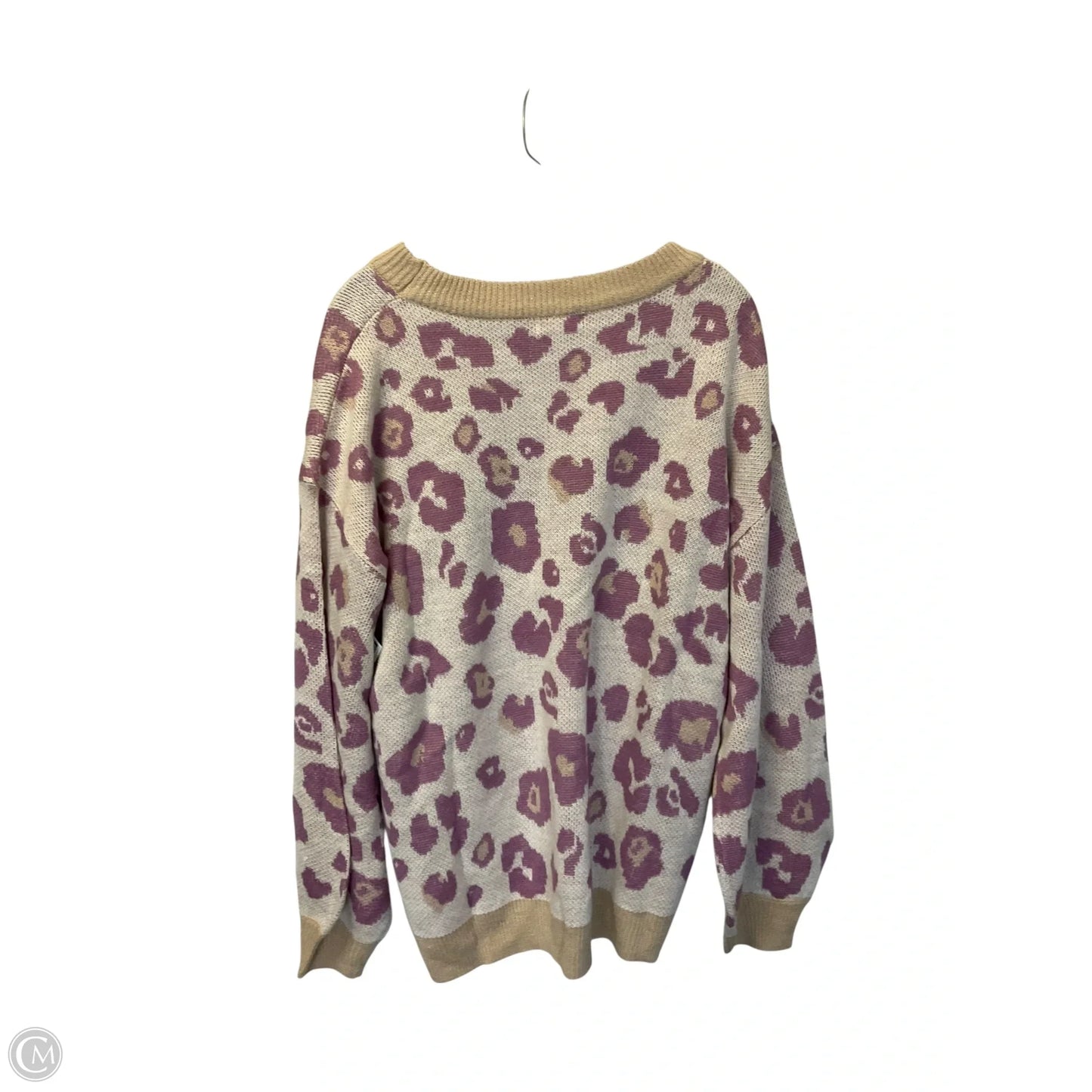Sweater By Chicsoul In Animal Print, Size: 2x