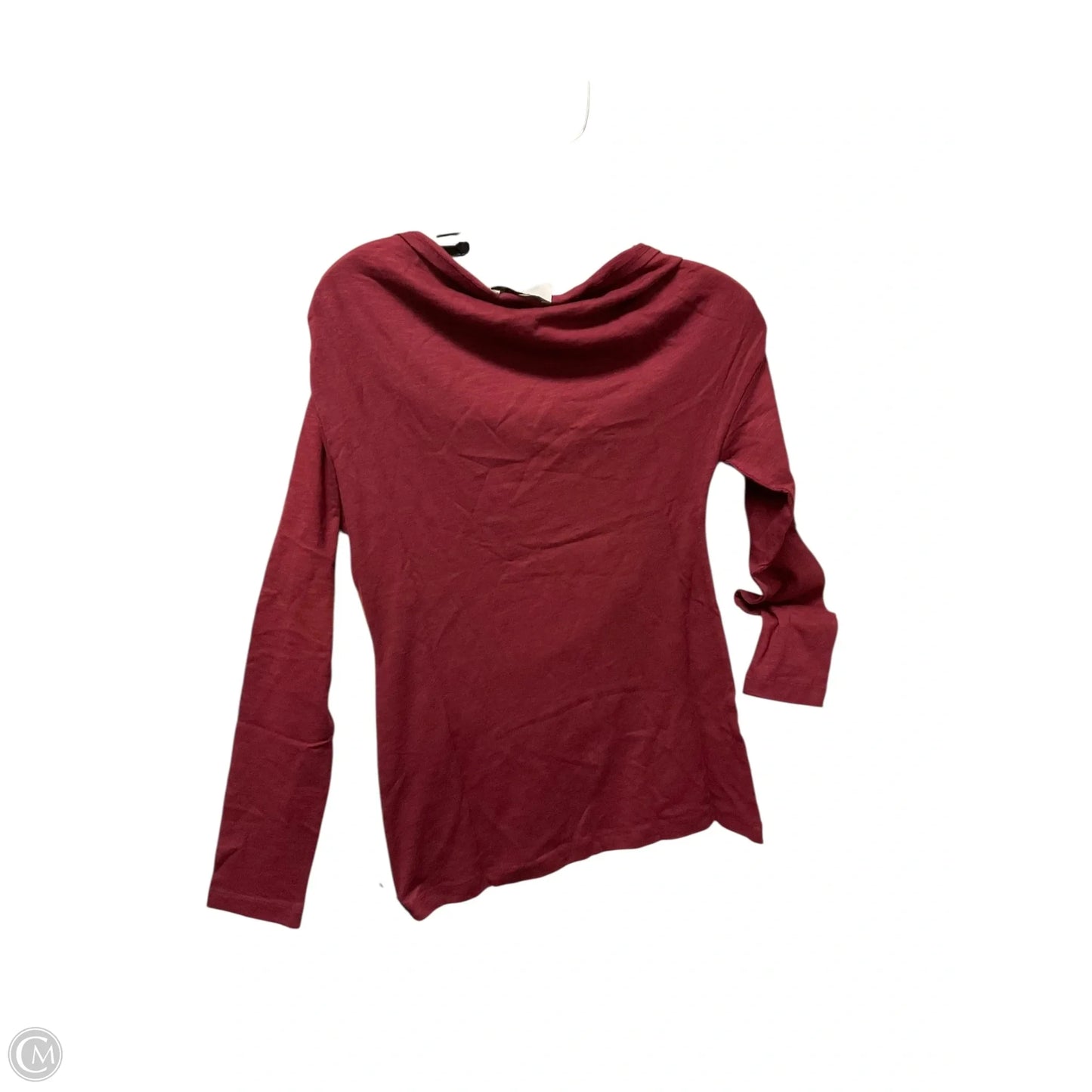 Top Long Sleeve By Cmc In Red, Size: S