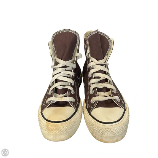 Shoes Sneakers Platform By Converse In Brown, Size: 7