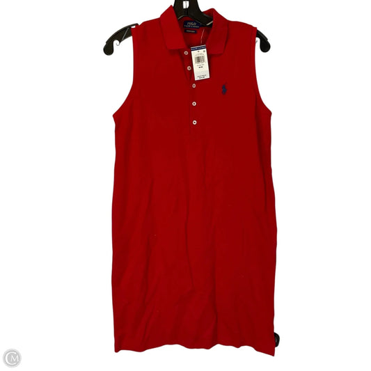 Dress Casual Short By Polo Ralph Lauren In Red, Size: M