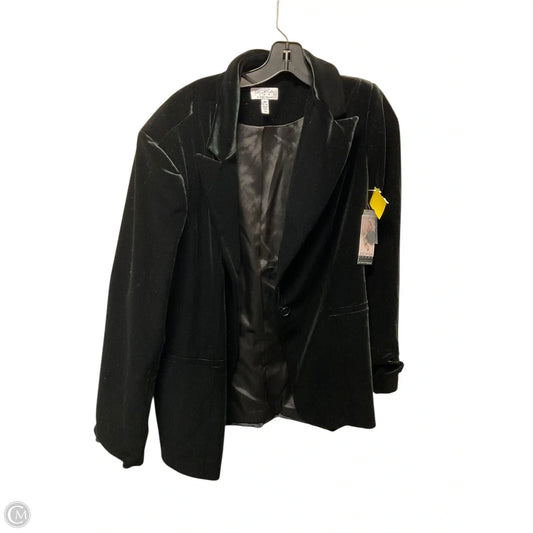 Blazer By Sofia By Sofia Vergara In Black, Size: Xl