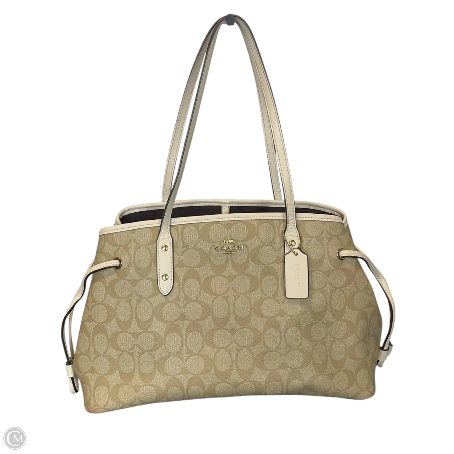 Handbag Designer By Coach, Size: Medium