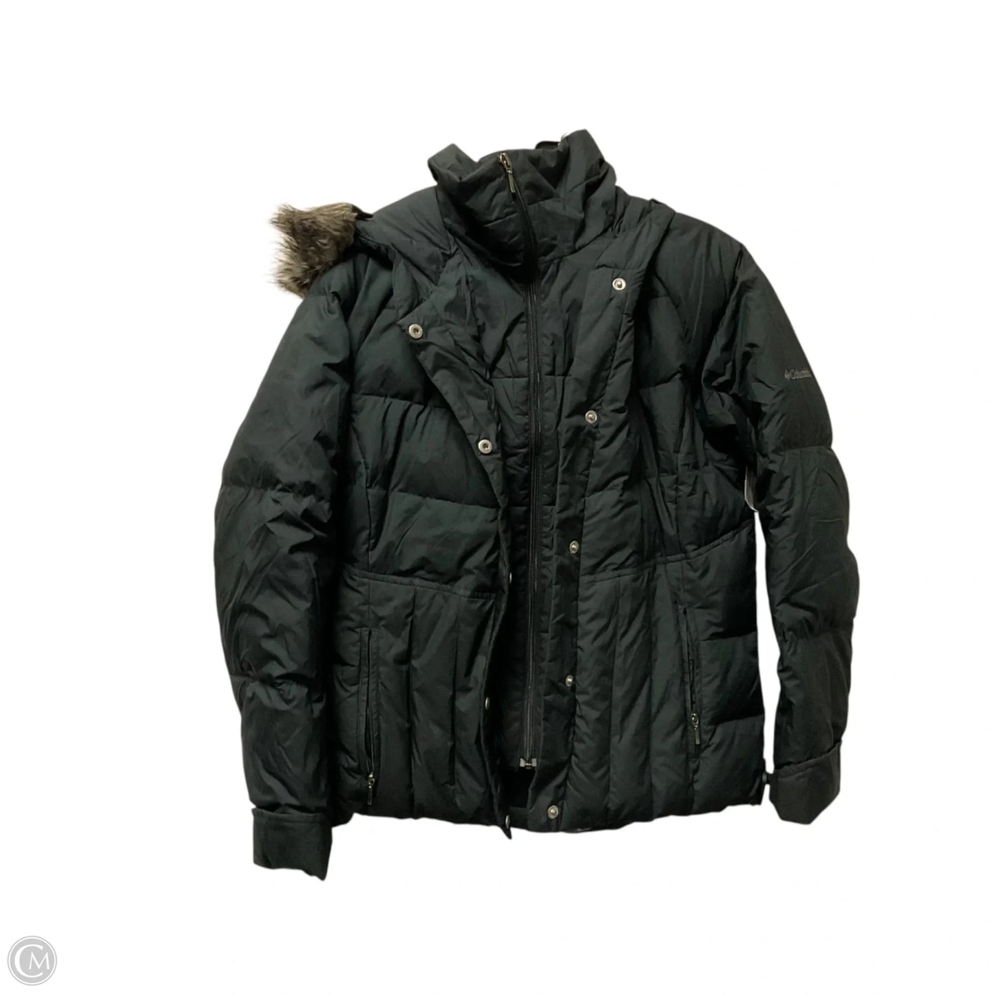 Jacket Puffer & Quilted By Columbia In Black, Size: M